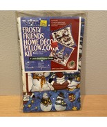 VIP Cranston Christmas Pillow Kit - Makes 2 Frosty Friends Pillows 14 x ... - $14.96