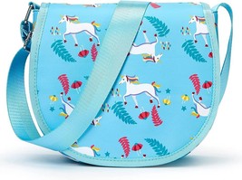 Girls Crossbody Purse Bag Cute Mini Shoulder Bags with Adjustable Straps For Kid - £16.21 GBP