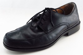 Florsheim Derby Oxfords Black Leather Men Shoes Size 10 Medium - $27.72