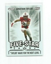 Jonathan Taylor 2020 Sage Hit Premier Draft FIVE-STAR Card #42 - £2.35 GBP