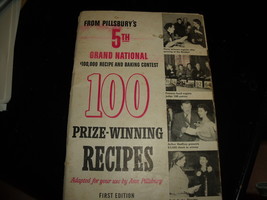 Pillsbury 5th Grand National 100 Prize Winning Recipes 1954 first edition - £9.59 GBP