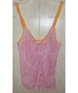 NEW WOMENS / JUNIORS Calvin Klein LACY PINK CAMISOLE / TANK TOP   SIZE  M - €16,19 EUR