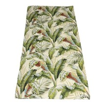 Tommy Bahama Tropical Palm Tree Leaves Print Fabric Shower Curtain Panel 72x68 - £36.11 GBP