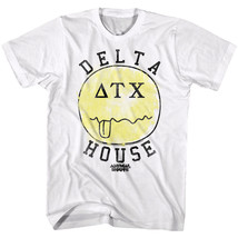 Animal House Delta Bleh Smily Men&#39;s T Shirt Puke Face Frat Belushi College Tee - £18.78 GBP+