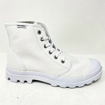 Palladium Pampa Hi Originale Triple White Womens Chukka Boots 75349 101 - £50.80 GBP