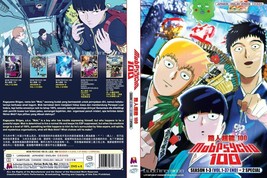 Dvd Anime~Doppiato In Inglese~Mob Psycho 100 Stagione 1-3(1-37Fine+2... - £23.34 GBP