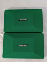 Lot of 2 Pair Bose Kelly Green Speaker Covers 9&quot; x 6&quot; OEM - NEW - £53.88 GBP