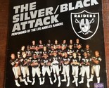 LA Raiders ‎– The Silver / Black Attack 1986 Vinyl LP RARE NFL Rhino ULT... - $24.74
