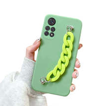 Anymob Samsung Mobile Marble Bracelet Phone Case in Yellow Green Case Design - £18.99 GBP