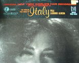 The Popular Folk Music of Italy [Vinyl] Pola Chapell and Laurindo Almeida - $15.63