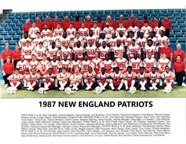 1987 NEW ENGLAND PATRIOTS 8X10 TEAM PHOTO FOOTBALL PICTURE NFL - $4.94
