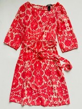 H&amp;M Floral Belted Dress Pink ( 2 ) - £54.48 GBP