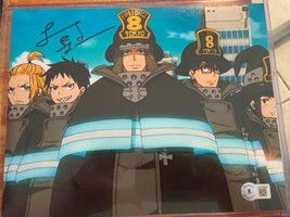 Jeremy Inman Fire Force Akitaru Obi Autograph 8 x 10 Print Anime COA Beckett - £25.51 GBP