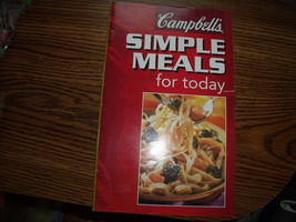 Campbell&#39;s Simple Meals for today Cookbook circa 1999 - $6.84 CAD