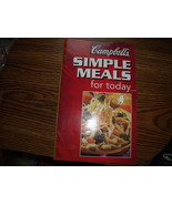 Campbell&#39;s Simple Meals for today Cookbook circa 1999 - £3.92 GBP