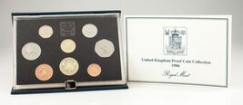 1986 Großbritannien Beweis Set Sammlung W / Original COA Und Schutzhülle - $79.99