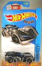 2015 Hot Wheels #64 Hw City-Batman Batman: Arkham Asylum Batmobile Black w/MC5Sp - £6.87 GBP