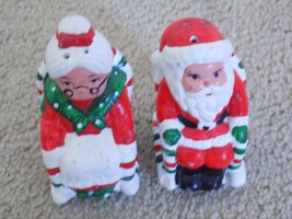 Mr. &amp; Mrs. Claus Christmas Salt &amp; Pepper Shakers--FREE SHIPPING! - $9.85