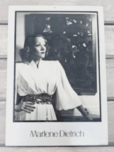 Marlene Dietrich Postcard B&amp;W Photograph Golden Era Actress Hollywood 19... - $5.50