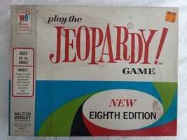 1964 Vintage Play The Jeopardy Game 8th Edition Milton Bradley 4457 Complete EUC - $15.88