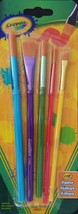 Crayola Paint Brushes Art Brush Painting 5/Pk Age 3+ - £3.86 GBP