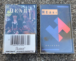 Heart Cassette Tape Lot of 2 - Little Queen 1977 CBS &amp; Brigade 1990 Capi... - $8.70