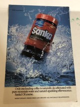 1987 Sanka Vintage Print Ad pa27 - $7.91