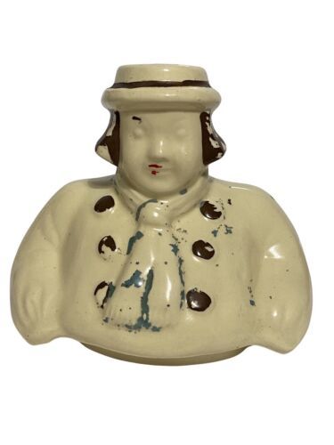 1940s Shawnee USA Vintage Dutch Boy Cookie Jar Top Only 6"x6"x4" Happy Jack - $14.42