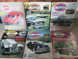 1987 Vintage Hemmings Special Interest Autos Car Magazine Lot Of 6 Full ... - £14.96 GBP
