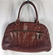 Franco Sarto Brown Reptile Print Handbag Bag Purse - £10.05 GBP