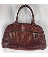 Franco Sarto Brown Reptile Print Handbag Bag Purse - £10.19 GBP