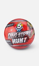 Zuru 5 Surprise Dino Strike Hunt Red Mystery Ball New Factory Sealed - £6.31 GBP