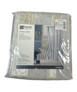 JCPenney Olympia Ivory Gold Trim Hollywood Regency Shower Curtain 72in X... - £15.01 GBP