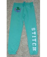 Womens Sweatpants Disney Stitch St. Patricks Day Green Joggers Elastic W... - £18.92 GBP
