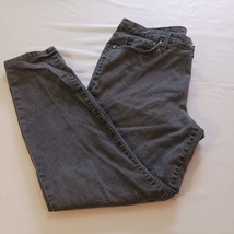 ND New Directions High Rise Skinny Women&#39;s Size 14R Black Denim Jeans - $13.85