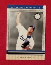2003 Fleer Patchworks Hideo Nomo #10 Los Angeles Dodgers FREE SHIPPING - £1.45 GBP