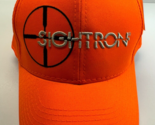 Shot Show SIGHTRON Rifle Scopes Shooter Hat Cap Hunters Fluorescent Orange - $22.76