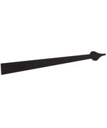 Door Decorative Yorktown Strap Hinge Powder Coated Crinkle 30&quot; x .075″ T... - $56.18 CAD