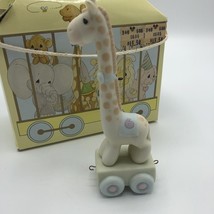 Precious Moments Birthday Train Age 6 Six Keep Looking Up Giraffe 15997 - $503.79 MXN
