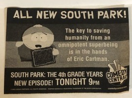 South Park Tv Guide Print Ad Advertisement  TV1 - £4.66 GBP