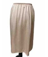 Vintage Formfit Lingerie Beige Half Slip Sz MED (14-16) 100% Nylon 03224 - $17.88