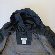 Columbia RL2100 Omni-Tech Women's Black Full Zip Hoodie Nylon Rain Jacket Size S image 4