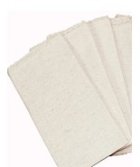 Cotton Craft 20&quot; Dinner Napkins ~ Cotton ~ Flax/Linen ~ Natural Color La... - €25,84 EUR