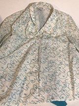 Cape Cod Match Mates Vintage Women’s Top Blouse 16 Made In USA Sh4 - £10.04 GBP