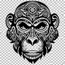 Chimp #1 COTTON T-SHIRT Chimpanzee Great Ape Savanna Africa Bonobos - £13.95 GBP+