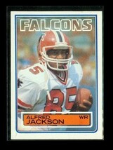 An item in the Sports Mem, Cards & Fan Shop category: Vintage 1983 TOPPS Football Trading Card #18 ALFRED JACKSON Atlanta Falcons