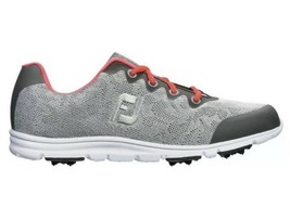 Footjoy Junior Enjoy Golf Shoes Grey Mist Designer Mesh Size 4 Junior - ... - £23.97 GBP
