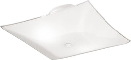 Semi-Flush Mount Sq.Are Ceiling Fixture By Westinghouse 66201. - $37.97