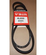Mitsuboshi General Utility 22604 Replacement V-belt 4L650 Static Conduct... - $12.24 CAD