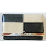 Vani Women&#39;s Soft Leather Brown and Ecru Colorblock  Clutch  - $376.98 MXN